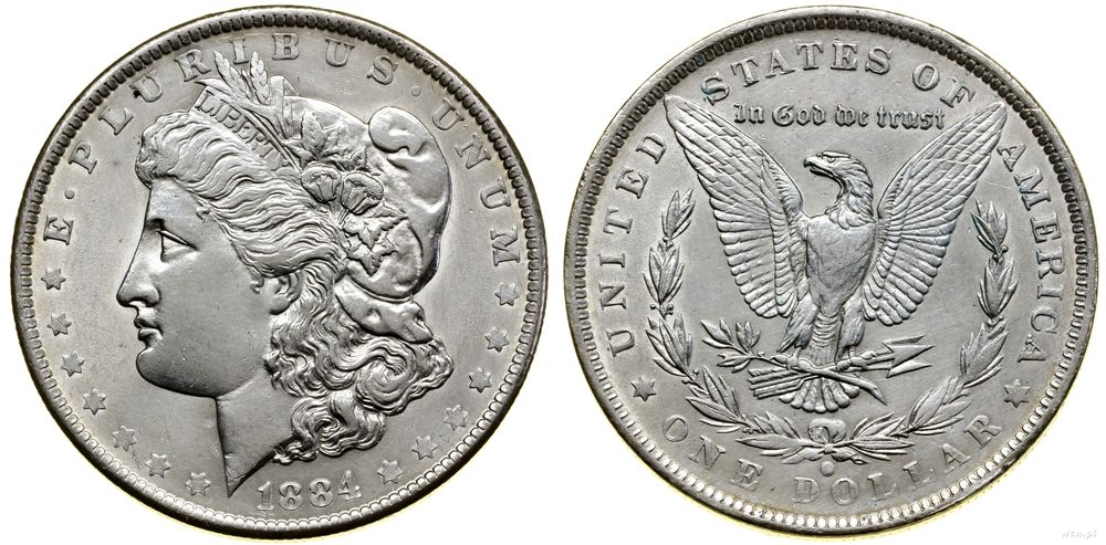 Stany Zjednoczone Ameryki (USA), 1 dolar, 1884 O