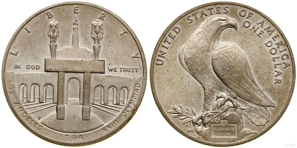 Stany Zjednoczone Ameryki (USA), 1 dolar, 1984 P