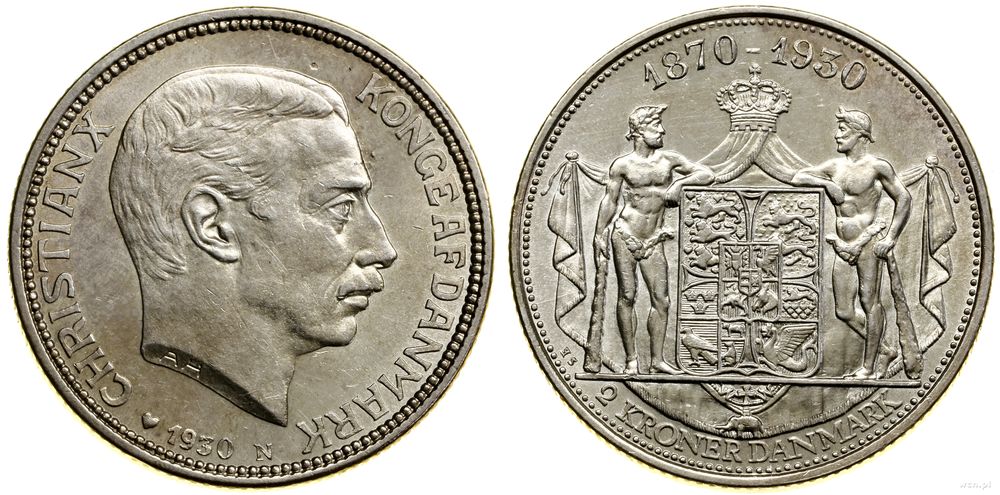 Dania, 2 korony, 1930