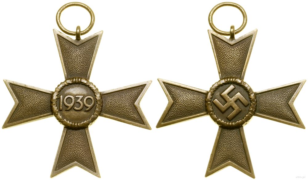 Niemcy, Kriegsverdienstkreuz 2. Klasse (Krzyż Zasługi Wojennej II klasy), 1939–1945