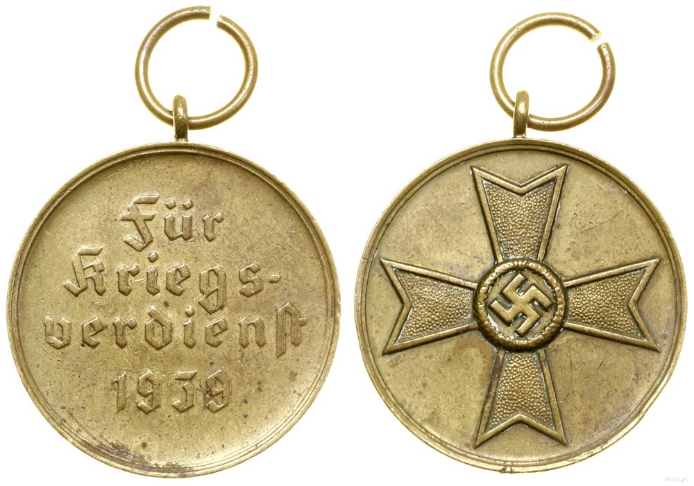 Niemcy, Medal Zasługi Wojennej (Kriegsverdienstmedaille), 1940–1945