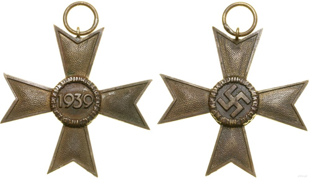 Niemcy, Kriegsverdienstkreuz 2. Klasse (Krzyż Zasługi Wojennej II klasy), 1939–1945