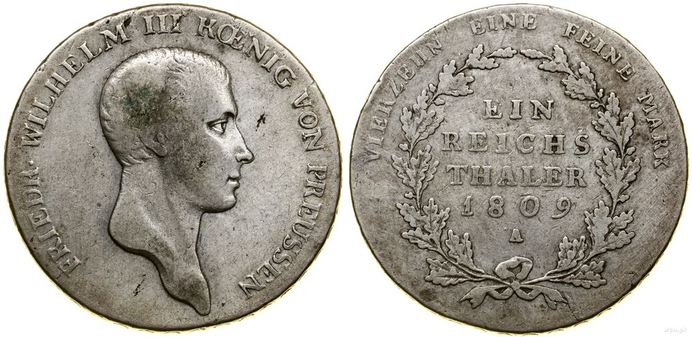 Niemcy, talar, 1809 A