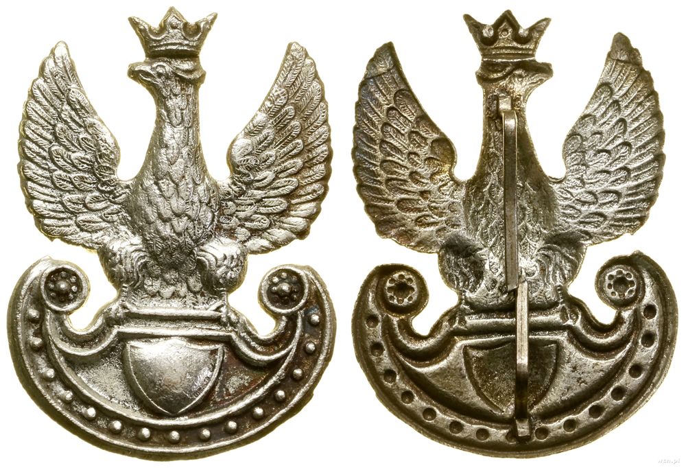 Polska, orzeł do czapki, 1917/1918