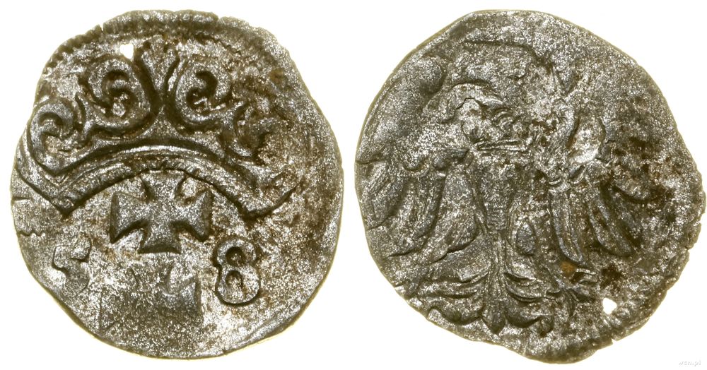 Polska, denar, 1558