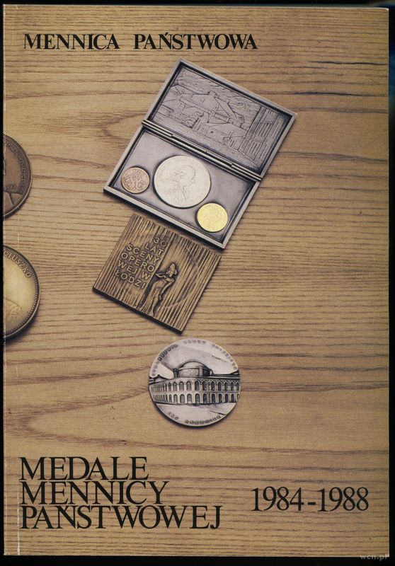 wydawnictwa polskie, Mennica Państwowa – Medale Mennicy Państwowej 1984-1988, Warszawa 1990, br..