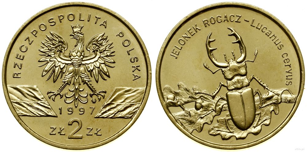 Polska, 2 złote, 1997