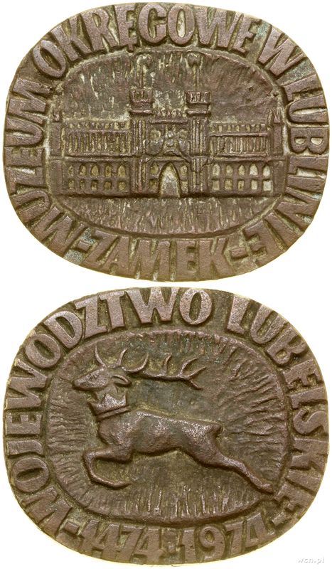Polska, medal pamiątkowy, 1974