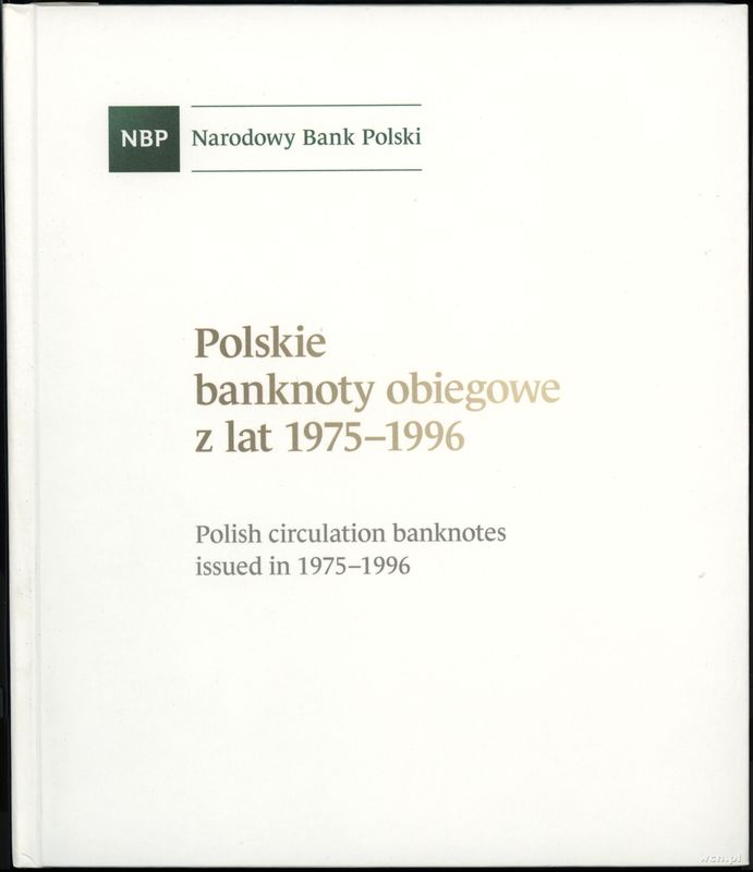 Polska, książeczka z banknotami 