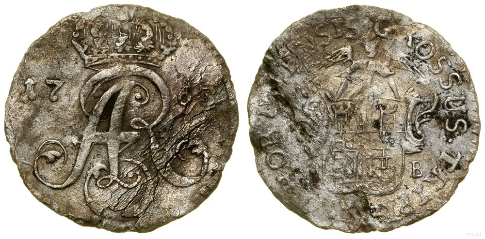 Polska, trojak, 1763