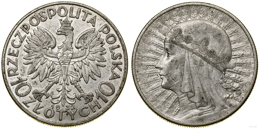 Polska, 10 złotych, 1932