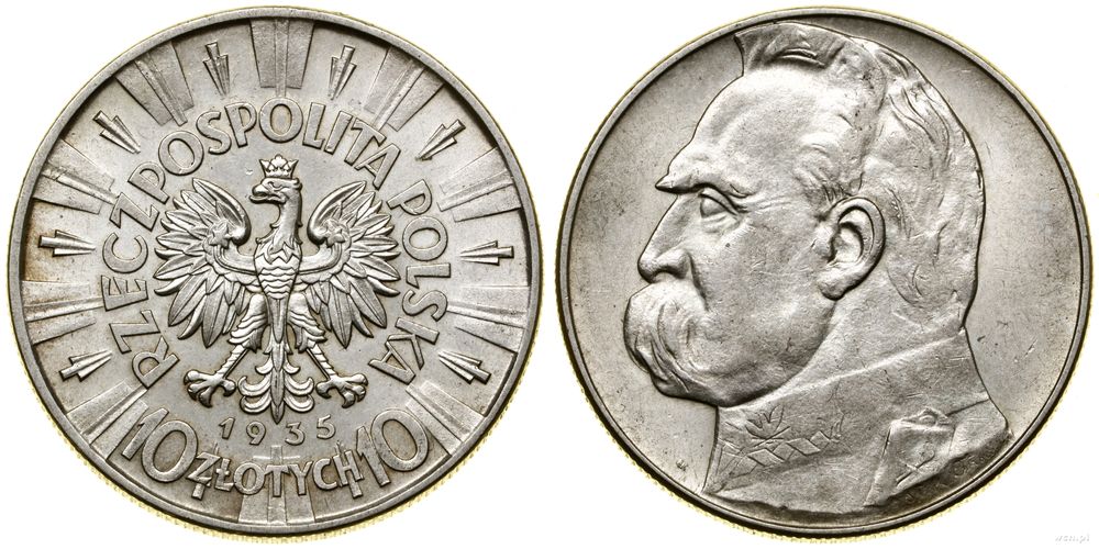 Polska, 10 złotych, 1935