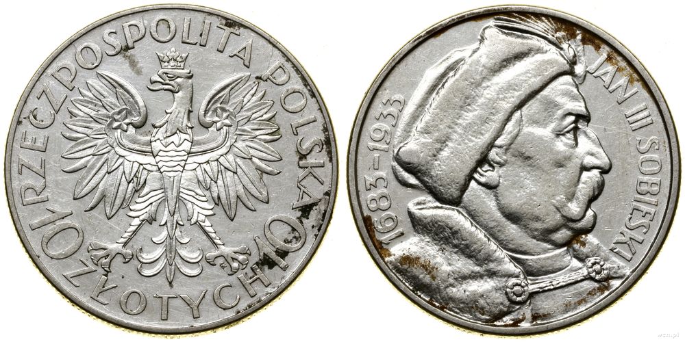 Polska, 10 złotych, 1933