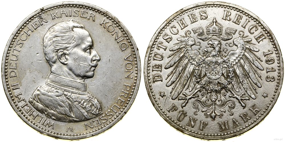 Niemcy, 5 marek, 1913 A