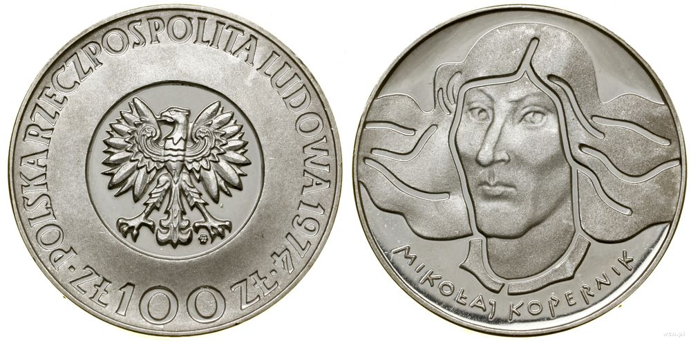 Polska, 100 złotych, 1974