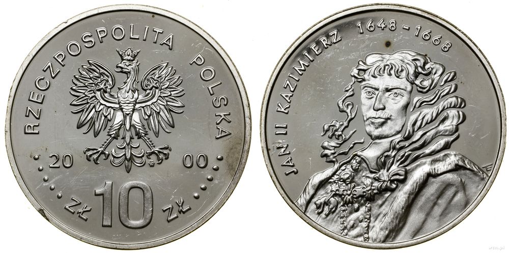 Polska, 10 złotych, 2000