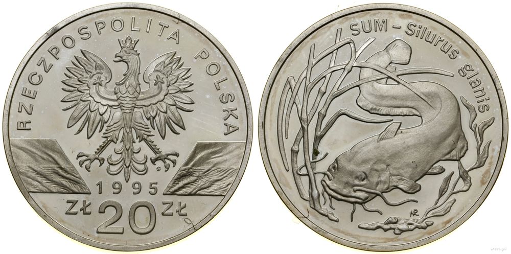 Polska, 20 złotych, 1995