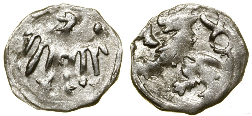 Śląsk, halerz na stopę wrocławską, (1457–1465)