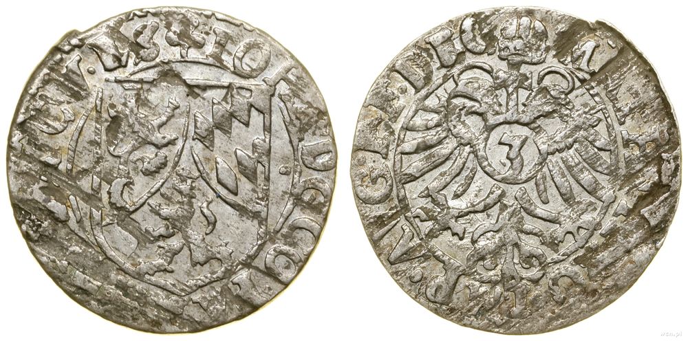 Niemcy, 3 krajcary, bez daty