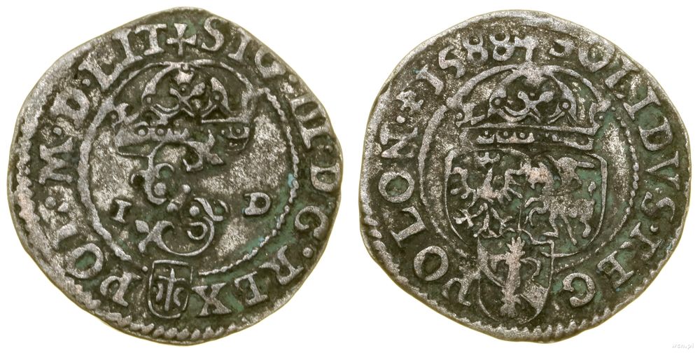 Polska, szeląg, 1588 ID