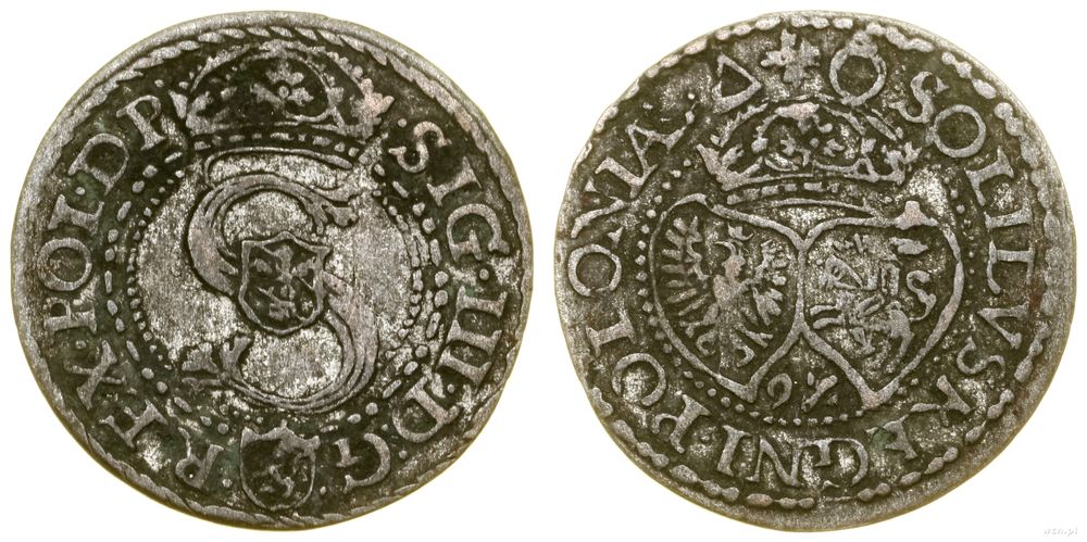 Polska, szeląg, 1592
