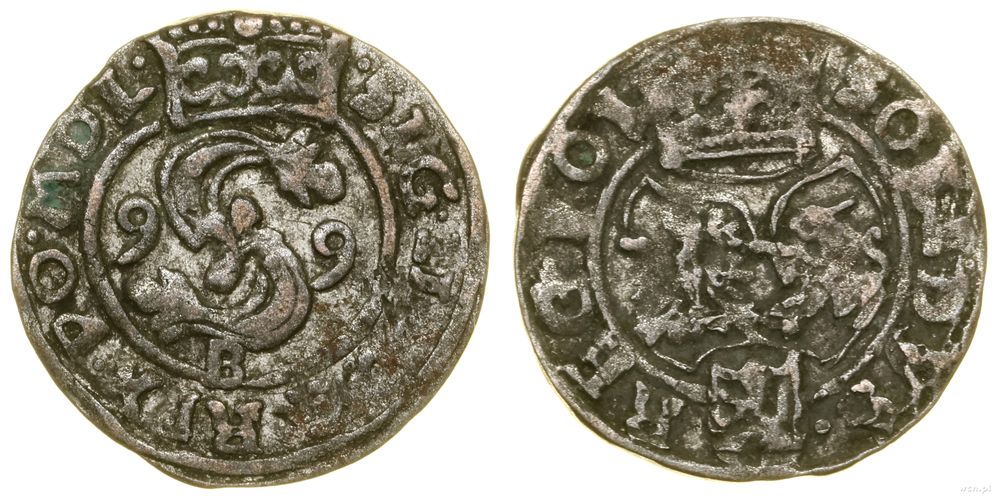 Polska, szeląg, 1599 B
