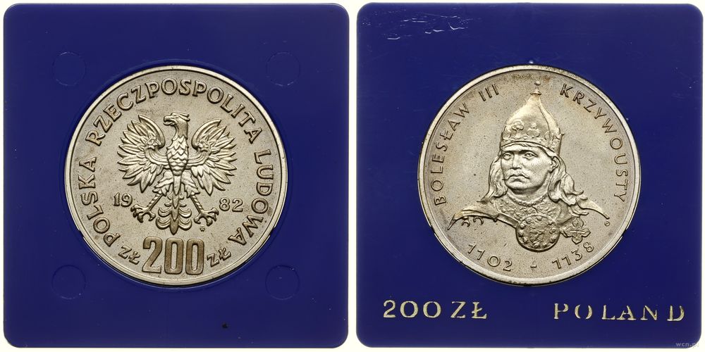 Polska, 200 złotych, 1982