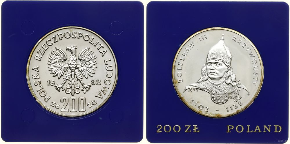 Polska, 200 złotych, 1982