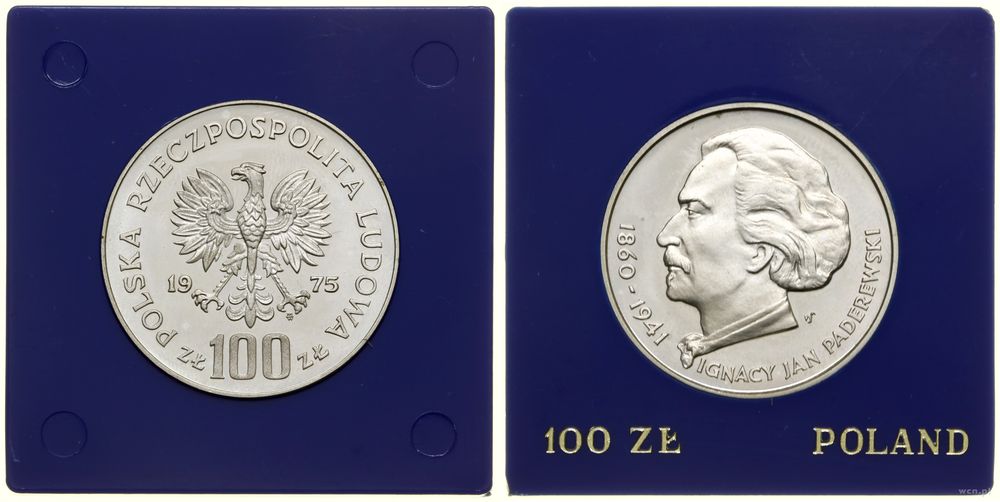 Polska, 100 złotych, 1975