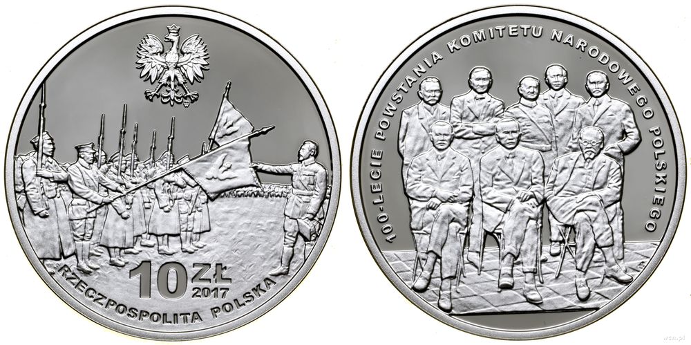Polska, 10 złotych, 2017