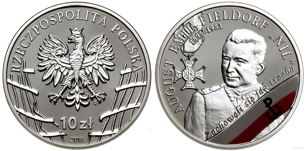 Polska, 10 złotych, 2018