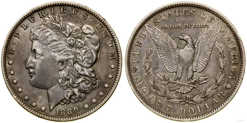 Stany Zjednoczone Ameryki (USA), dolar, 1889 O