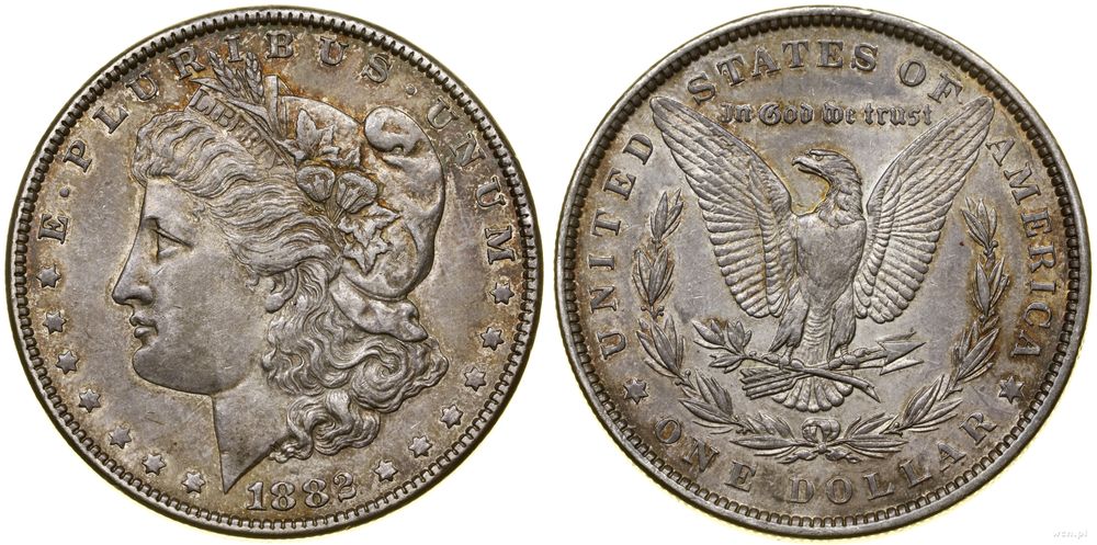 Stany Zjednoczone Ameryki (USA), dolar, 1882