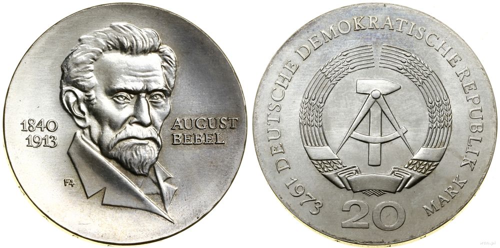 Niemcy, 20 marek, 1973
