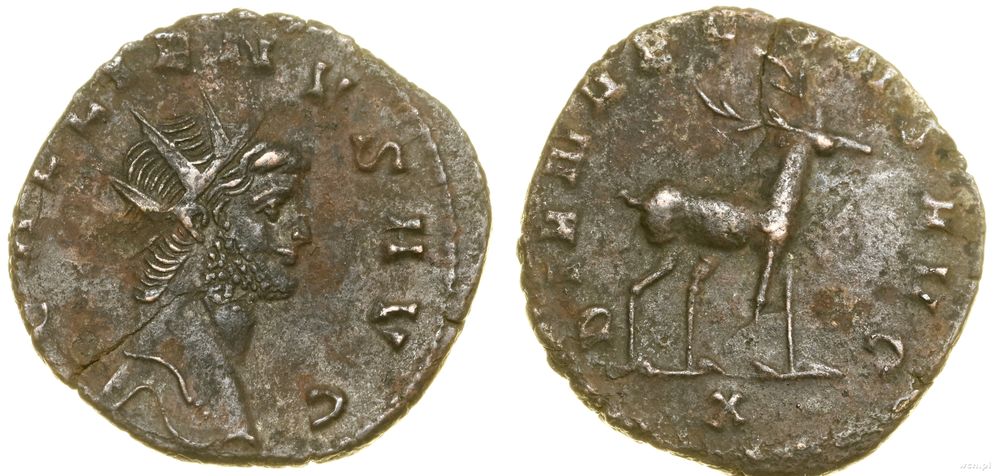 Cesarstwo Rzymskie, antoninian bilonowy, (267–268)