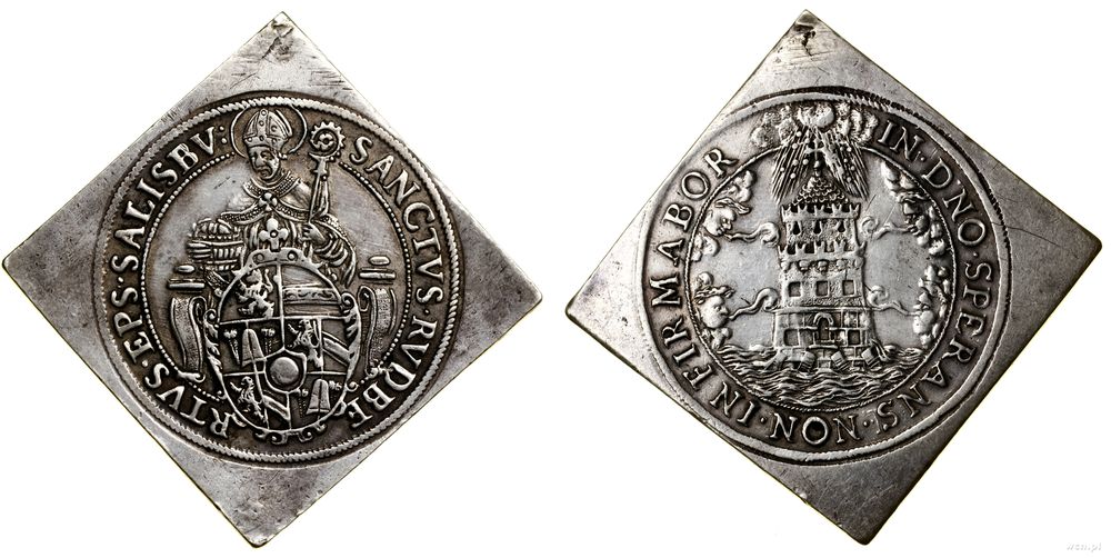 Austria, klipa 1/2 talara, bez daty