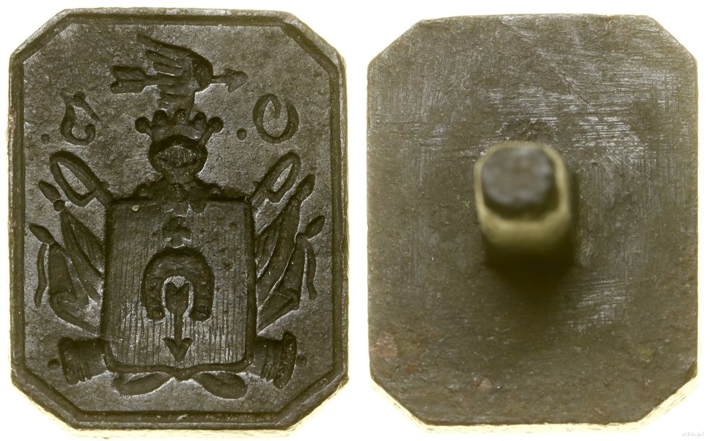 Polska, pieczęć herbu Dołęga ziemi dobrzyńskiej i płockiej