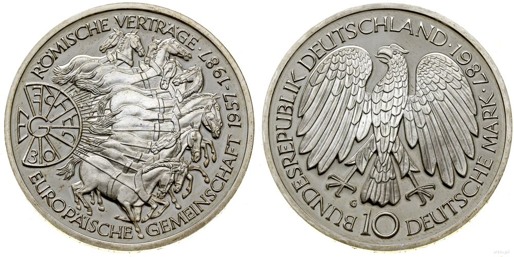 Niemcy, 10 marek, 1987 G