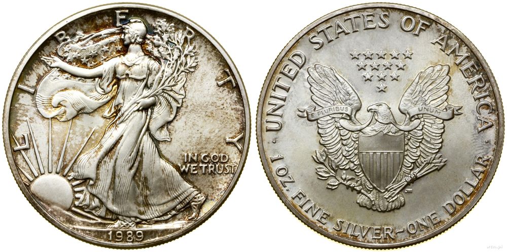 Stany Zjednoczone Ameryki (USA), 1 dolar, 1989