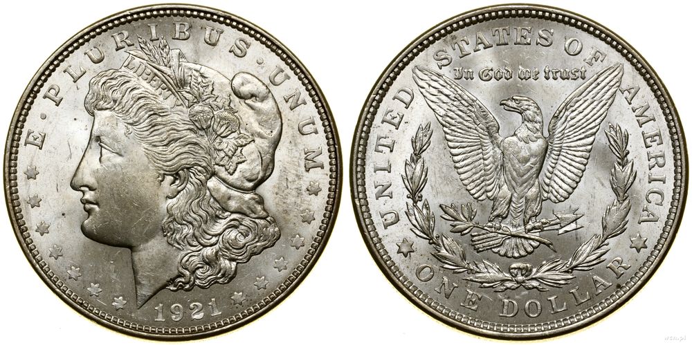 Stany Zjednoczone Ameryki (USA), 1 dolar, 1921