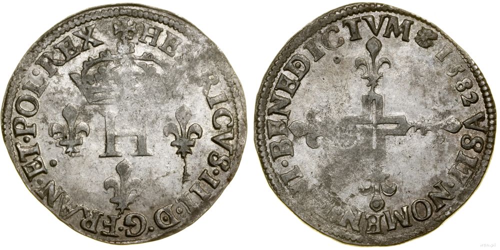 Polska, podwójny sol, 1582 A