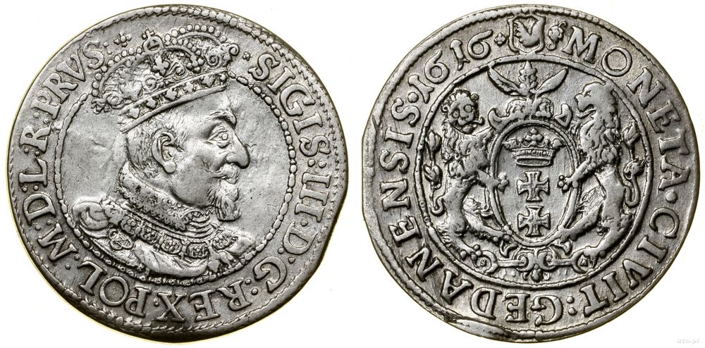 Polska, ort, 1616