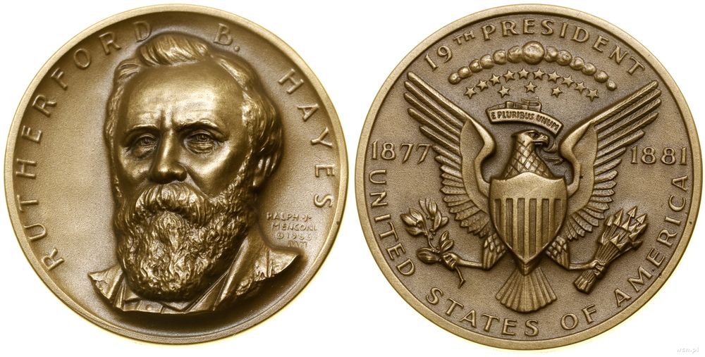 Stany Zjednoczone Ameryki (USA), Prezydenci Stanów Zjednoczonych – Rutherford Birchard Hayes, 1968