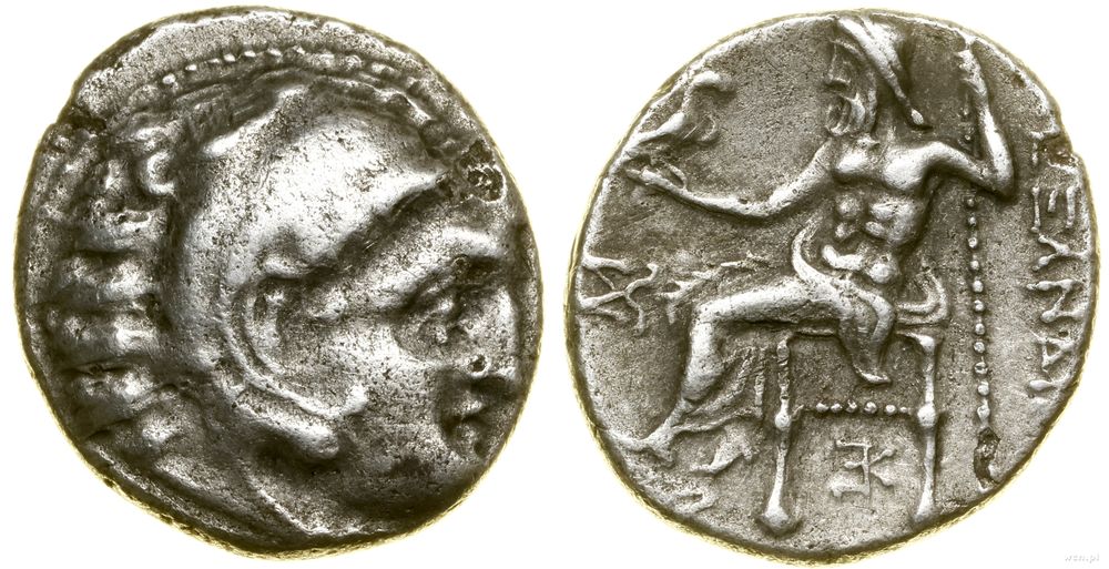 Grecja i posthellenistyczne, drachma, (ok. 319–310 pne)