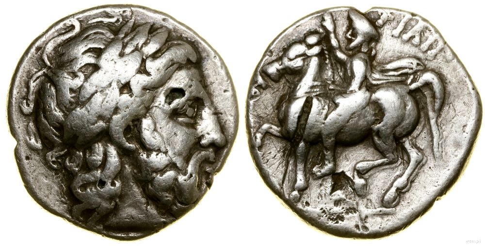 Grecja i posthellenistyczne, tetradrachma, (ok. 359–336 pne)