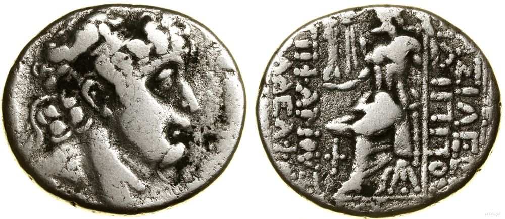 Grecja i posthellenistyczne, tetradrachma, (ok. 93–83 pne)