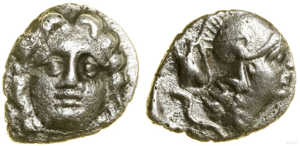 Grecja i posthellenistyczne, trihemiobol, (ok. 350–300 pne)