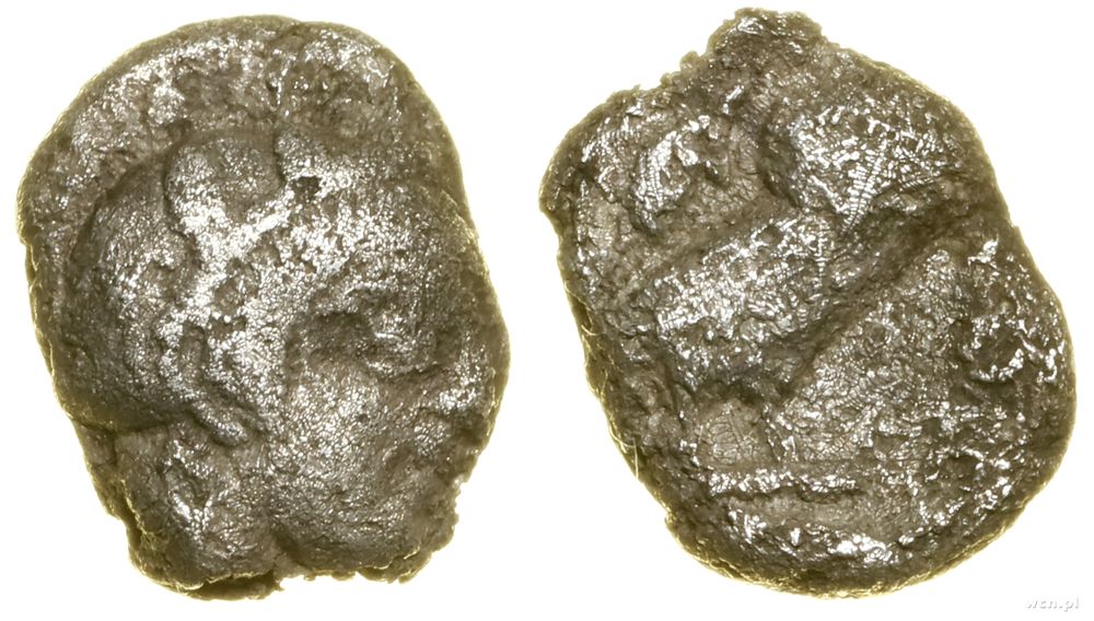 Grecja i posthellenistyczne, obol, (ok. 454–404 pne)