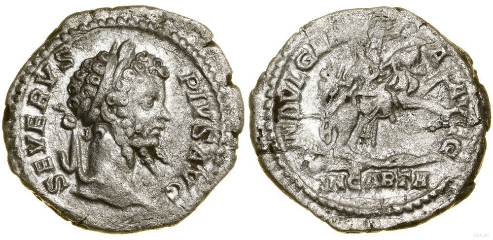 Cesarstwo Rzymskie, denar, (204)