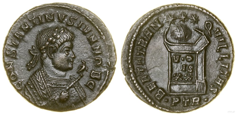 Cesarstwo Rzymskie, follis, (321)